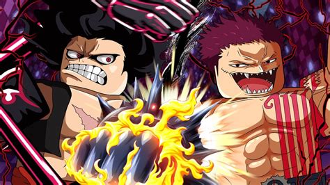 GEAR 4 LUFFY Vs KATAKURI (TS Rubber Vs Dough) In Roblox Fruit ...