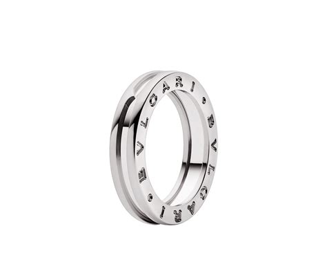 B.zero1 Ring White gold | Rings | Bulgari Official Store