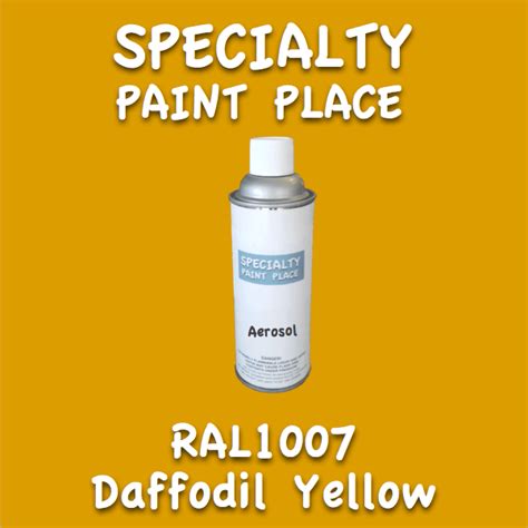 RAL 1007 Daffodil Yellow 16oz Aerosol Can