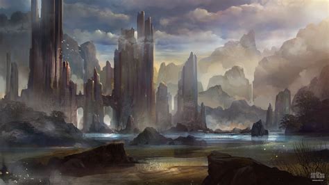 Fantasy Environment by Byzwa-Dher on DeviantArt