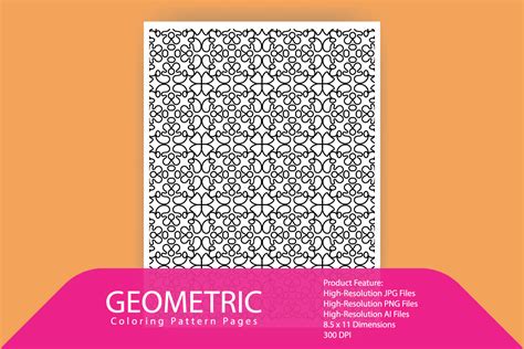 Geometric Pattern Mandala Coloring Pages Graphic by samima01723 · Creative Fabrica