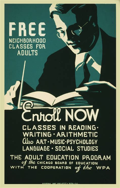 Vintage Art Class Poster Free Stock Photo - Public Domain Pictures