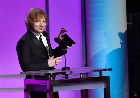 Ed Sheeran Donates Suit He Wore to Grammys to a Charity Shop | TIME