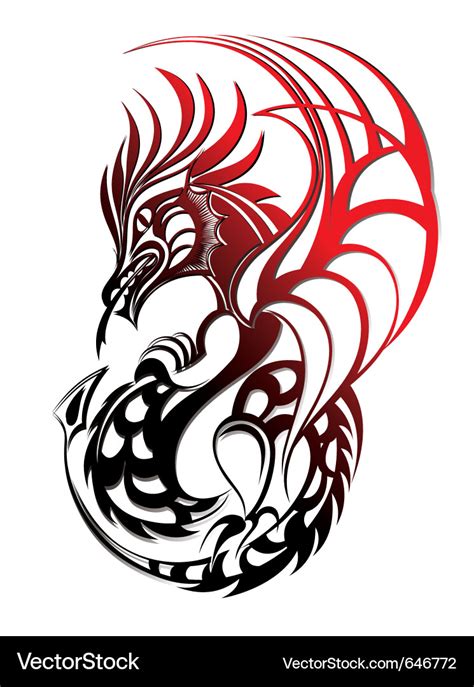 Chinese dragon Royalty Free Vector Image - VectorStock