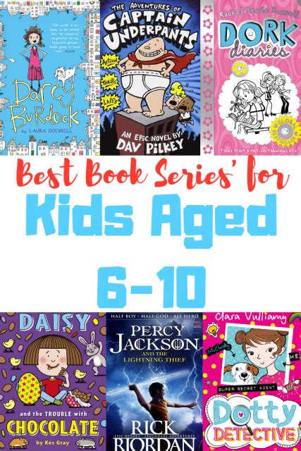 Best Book Series' for Kids Aged 6-10 - The Reading Residence