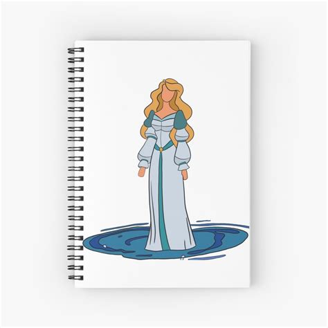 "Princess Odette Transformation-The Swan Princess" Spiral Notebook for ...