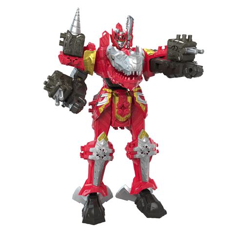 Power Rangers Dino Fury T-Rex Champion Zord Morphing Dino Robot with ...