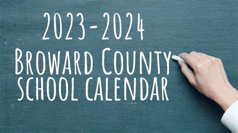 Broward Count School Calendar 2024 - Caryn Cthrine