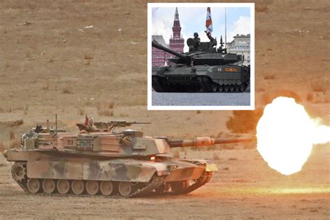 U.S. Abrams Tank Compared to Russia's Wagner-Driven T-90