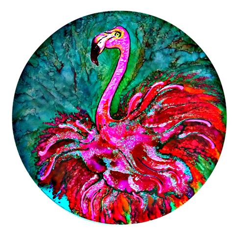 Metal Flamingo Wall Art Pink Flamingo Wall Hanging Metal - Etsy