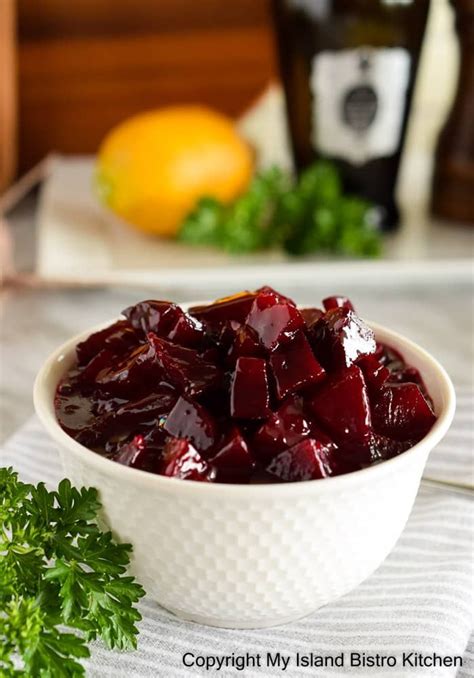 Delicious Harvard Beets Recipe - My Island Bistro Kitchen Harvard Beets ...