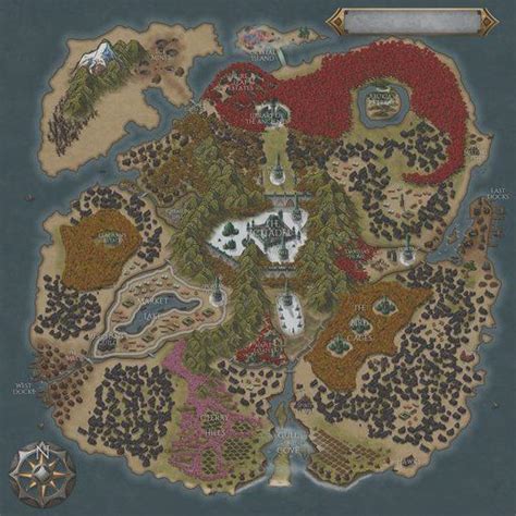 7 Fantasy City & World Maps | Roll20 Marketplace: Digital goods for online tabletop gaming