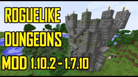 RogueLike Dungeons Mod Minecraft |Para 1.10.2 y Otras Versiones En Español | Mod Review - YouTube