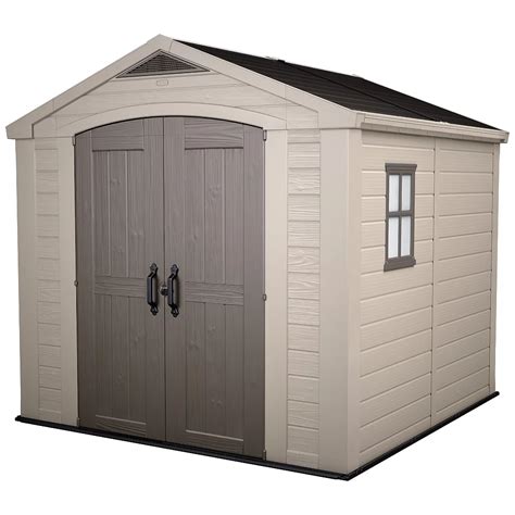 Keter Factor 8 ft. x 8 ft. Shed | The Home Depot Canada