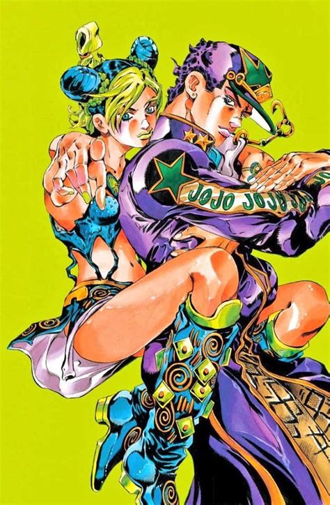 JotaroxJolyne, hirohiko araki, jojo, jojo bizarre adventure, jolyne ...