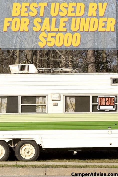 Best Used RVs for Sale Under $5000 | Rv for sale, Used rv for sale, Used rv