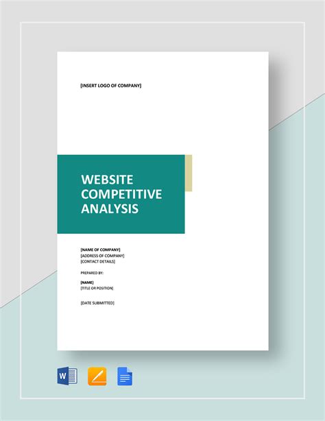 Simple Competitive Analysis Template - Google Docs, Word | Template.net