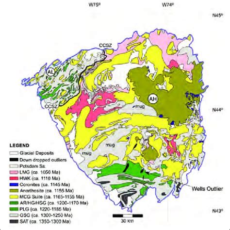 (PDF) Bedrock geology of the Adirondack Region