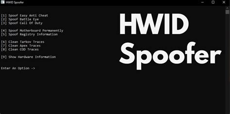 HWID Spoofer - Enjoy Your Games While Staying Undetected