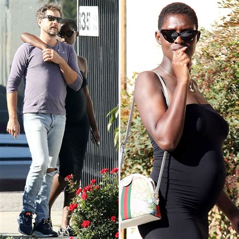 Jodie Turner-Smith Shows Baby Bump, Holds Hands With Joshua Jackson ...