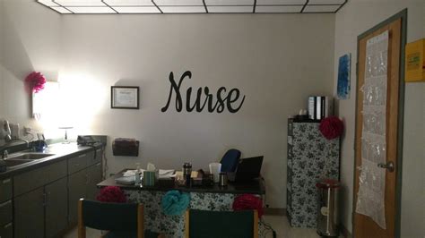 School nurse clinic | Nurse office decor, Nurse office, School nurse office decorations