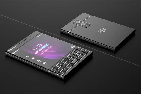 BlackBerry Passport 2 concept images emerge, sporting iconic physical QWERTY keyboard + a dual ...