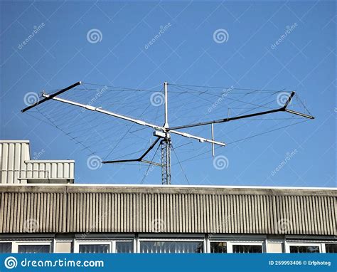 Ham radio antenna stock photo. Image of sophisticated - 259993406