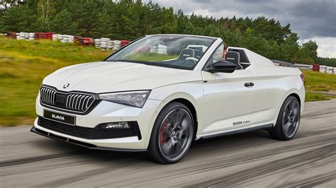 New Skoda Slavia concept turns Scala hatchback into two-seat speedster ...