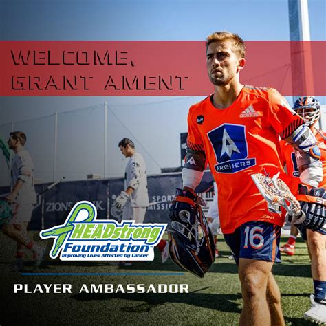 Ament Named HEADstrong Foundation Player Ambassador - HEADstrong Foundation