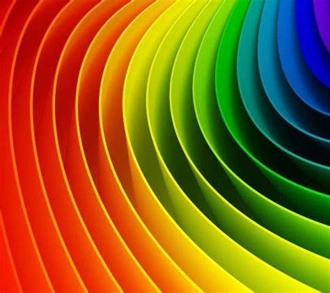 Colorful Rainbow Wallpaper for Cell Phones