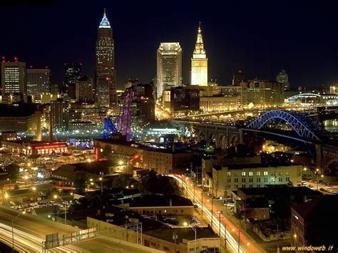 Cleveland Skyline Wallpaper - WallpaperSafari