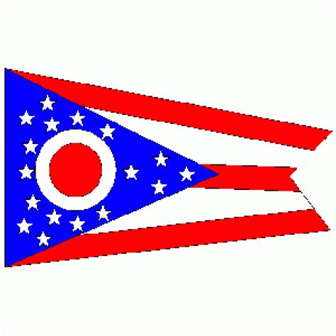 State of Ohio Flag 2 X 3 ft. Junior - Ultimate Flags