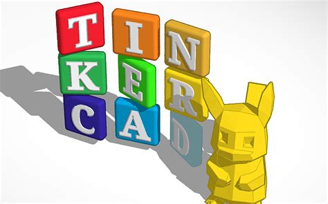 3D design TINKERCAD LOGO - Tinkercad