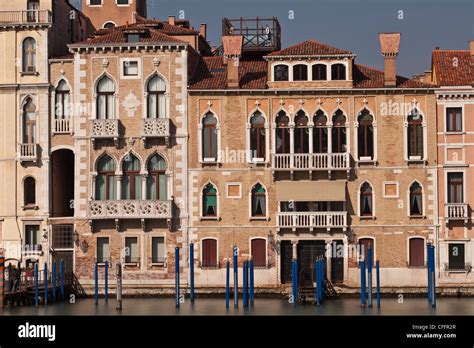 Beautiful Venetian Architecture on The Grand Canal, Venice, Italy Stock Photo - Alamy