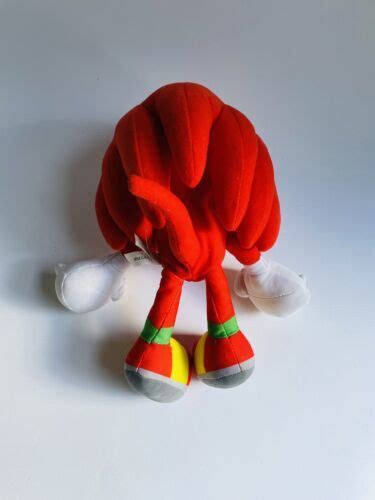 Sonic the Hedgehog Knuckles Plush Doll Stuffed Animal 12" Sega toy ...