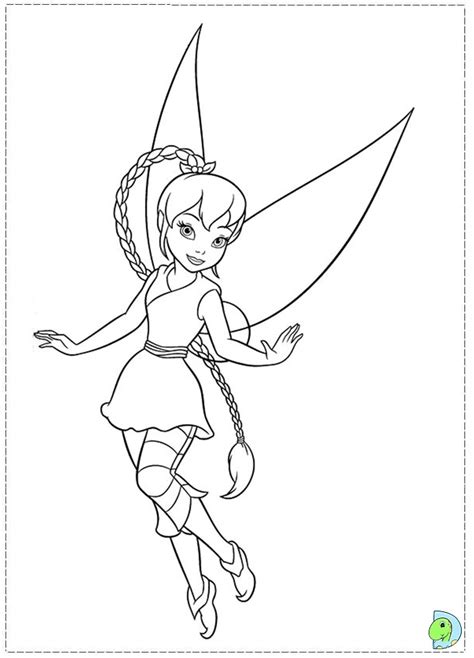 Tinkerbell in The Secret of the Wings coloring pages- DinoKids.org