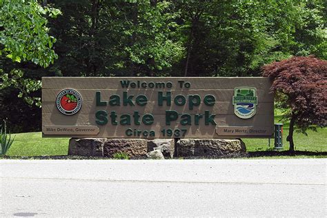 Lake Hope State Park - Peninsula Trail