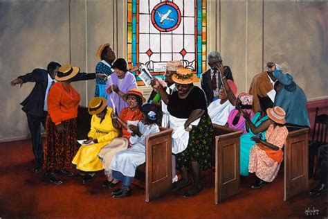 Camp Meeting by John W. Jones (African American Religious Art) | The ...