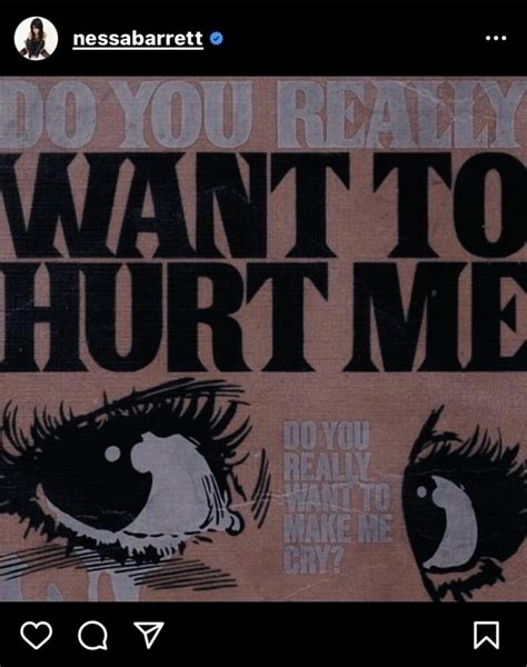 Nessa Barrett – do you really want to hurt me? Lyrics | Genius Lyrics