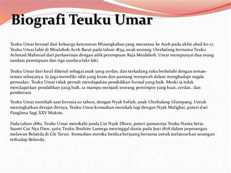 Pahlawan Nasional Indonesia - TEUKU UMAR