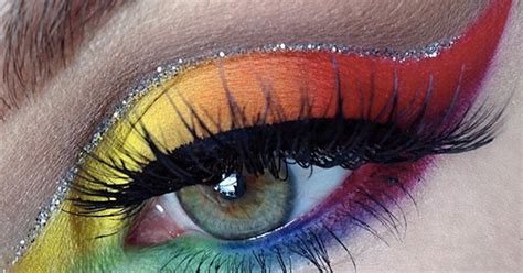 13 Rainbow Eye Makeup Looks From Instagram That'll Make You Want More Color In Your Beauty Routine