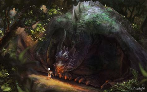 ArtStation - fat dragon, 7 yue