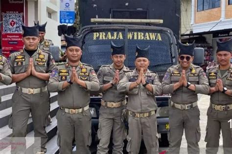 Ini penampilan baru Satpol PP Bukittinggi, kedepankan sisi humanis ...