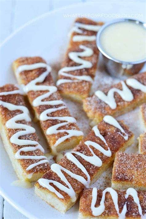 Gluten Free Cinnamon Sticks - What the Fork