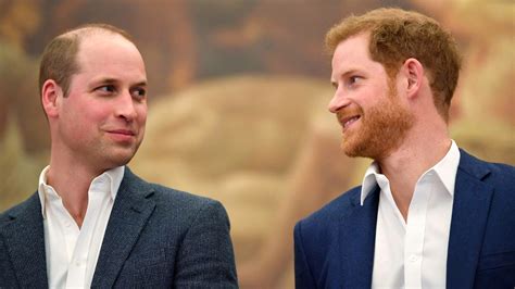 Prince Harry and Prince William's emotional reunion