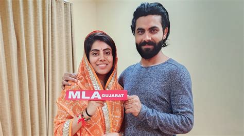 'Hello MLA...': Ravindra Jadeja’s post after wife Rivaba's Guj poll win ...