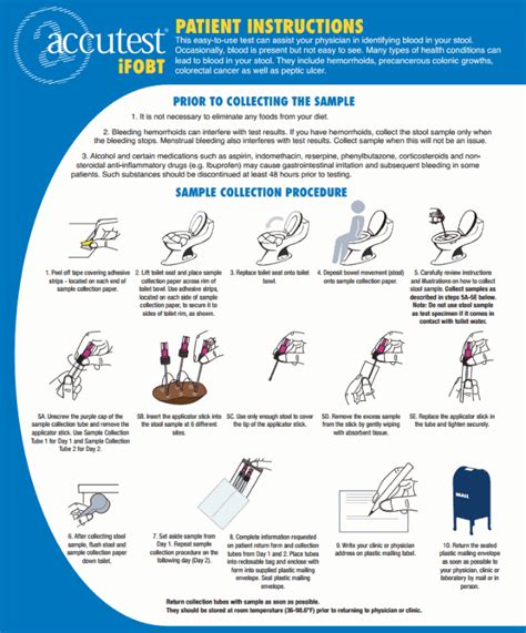 Stool Sample Instructions | HQ Printable Documents