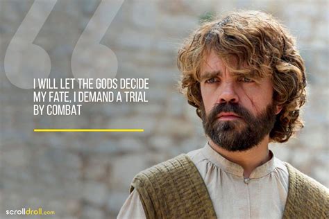 Tyrion Lannister Trial Quotes