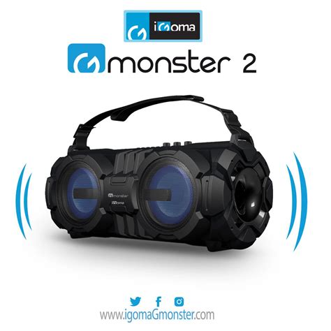 G-MONSTER GM-02 SPEAKER IGOMA