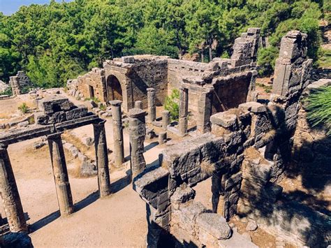 Tourist Route Ruins of the Ancient City of Seleucia in Antalya Province ...